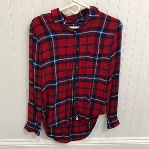 AEO Super Soft Long Sleeve Flannel Shirt